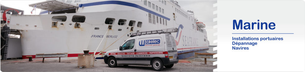 electricité pour la marine